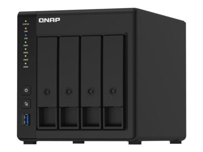 QNAP TS-451D2-2G 4-Bay, QNAP 4-Bay, NAS, Intel Celeron Gemini Lake J4025, dual-core, 2.0GHz, 2GB DDR4 SODIMM RAM, SATA 6Gb/s, 2xGbE AES-NI encryption TS-451D2-2G