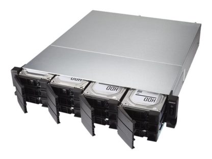 QNAP TS-h1277XU-RP-3700X-32G, QNAP TS-h1277XU-RP-3700X-32G 12-bay QTS hero AMD Ryzen 5 3700X 8C 3.4Ghz 32GB RAM 2x1GbE 4x10Gb 2x500W TS-H1277XU-RP-3700X-32G