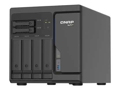 QNAP TS-h686-D1602-8G NAS, QNAP TS-h686-D1602-8G, Intel Xeon D-1602, 8GB RAM, 4x2.5GbE, 3xUSB3.2, 4+2 2.5 inch/3.5 inch, SATA, 6Gbps TS-H686-D1602-8G