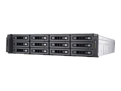 QNAP TVS-EC1280U-SAS-RP-8GE-R2 Rack 12Bay SAS 12G SATA 6G Xeon E3-1246 v2 3.5GHz 8GE RAM LAN-10G2SF-MLX 40G ready without Railkit TVS-EC1280U-SAS-RP-8GE-R2