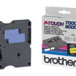 BROTHER P-Touch TX-631 black on yellow 12mm TX631