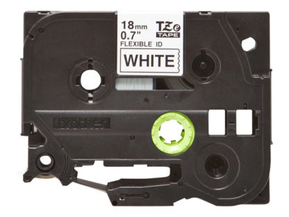 BROTHER P-Touch TZE-FX241 black on white 18mm TZEFX241