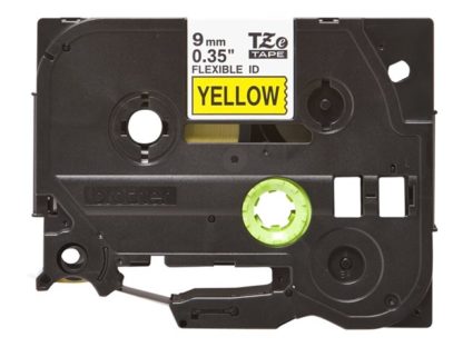 BROTHER P-Touch TZE-FX621 black on yellow 9mm TZEFX621