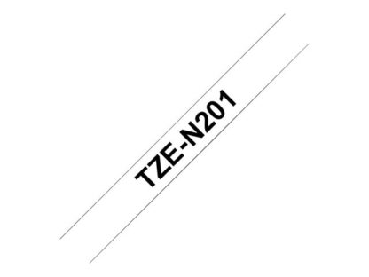 BROTHER P-Touch TZE-N201 black on white 3,5mmq TZEN201
