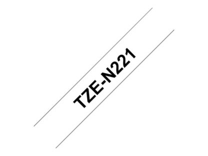 BROTHER P-Touch TZ-N221 black on white 9mm TZEN221