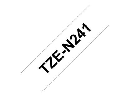 BROTHER P-Touch TZE-N241 black on white 18mm TZEN241