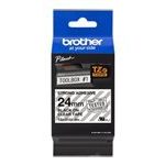 BROTHER P-Touch TZE-S151 black on clear 24mm strong adhesive TZES151