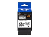 BROTHER P-Touch TZE-S261 black on white 36mm strong adhesive TZES261