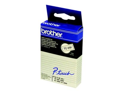 BROTHER P-Touch TZE-S651 black on yellow 24mm strong adhesive TZES651