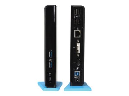 I-TEC USB 3.0 Dual Docking Station, 1x DVI, 1x HDMI, 2048x1152, Adapter DVI-VGA, GLAN, 2x USB 3, 4x USB 2 Hub, Audio, 1x USB + BC1.2 U3HDMIDVIDOCK