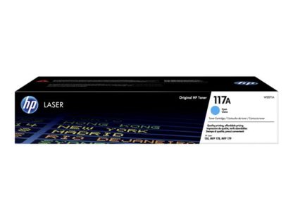 HP 117A Cyan Original Laser Toner Cartridge W2071A