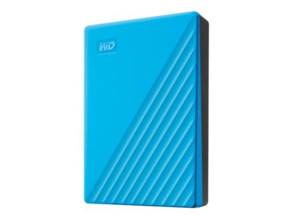 WD My Passport 4TB portable HDD Blue, WD My Passport 4TB portable HDD USB3.0 USB2.0 compatible Blue Retail WDBPKJ0040BBL-WESN