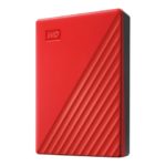 WD My Passport 4TB portable HDD Red, WD My Passport 4TB portable HDD USB3.0 USB2.0 compatible Red Retail WDBPKJ0040BRD-WESN