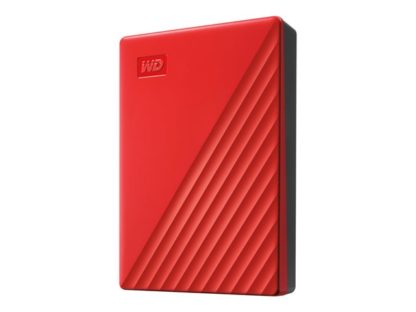 WD My Passport 4TB portable HDD Red, WD My Passport 4TB portable HDD USB3.0 USB2.0 compatible Red Retail WDBPKJ0040BRD-WESN