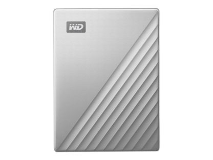 WD My Passport Ultra Mac 5TB Silver, WD My Passport Ultra Mac 5TB, Silver, USB-C/USB3.0, HDD, 2.5 inch, Metal finish, RTL, portable extern WDBPMV0050BSL-WESN