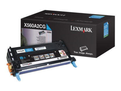 LEXMARK X560 Toner cyan Std Capacity 4.000 pages X560A2CG