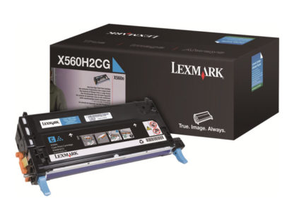 LEXMARK X560 Toner cyan high Capacity 10.000 pages X560H2CG