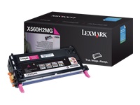 LEXMARK X560 Toner magenta high Capacity 10.000 pages X560H2MG