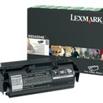 LEXMARK X654 X656 X658 label toner cartridge black standard capacity 36.000 pages 1-pack return program X654X04E