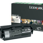 LEXMARK X654, X656, X658 Toner black Extra high Capacity 36.000 pages return X654X11E