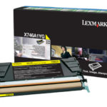 LEXMARK X746, X748 7K Toner yellow Std Capacity 7.000 pages With returnprogram X746A1YG