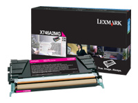 LEXMARK X746 X748 toner cartridge magenta standard capacity 7.000 pages 1-pack X746A2MG