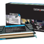 LEXMARK X748 Toner cyan high Capacity 10.000 pages With returnprogram X748H1CG