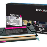 LEXMARK X748 10K toner cartridge magenta high capacity 10.000 pages 1-pack X748H2MG
