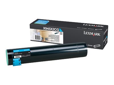 LEXMARK X940e, X945e Toner cyan Std Capacity 22.000 pages X945X2CG