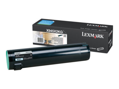 LEXMARK X940e, X945e Toner black Std Capacity 36.000 pages X945X2KG
