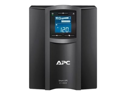 APC Smart-UPS C 1000VA LCD 230V Tower, 5min Runtime 500W with SmartConnect SMC1000IC