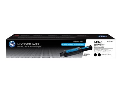HP 143AD Neverstop Toner Reload Kit 2-Pack W1143AD