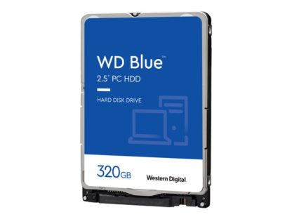 WD HDD Blue Mobile 320GB, WD HDD Blue Mobile 320GB, 2.5 inch, SATA, 5400rpm 8MB Cache, AF, 7mm WD3200LPCX