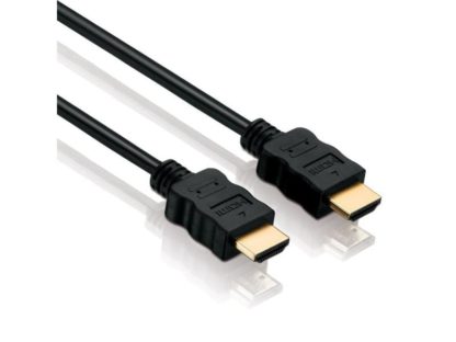 HDGear Kabel HDMI - HDMI, 2 m, Kabeltyp: Anschlusskabel, Videoanschluss Seite A: HDMI, Videoanschluss Seite B: HDMI, Detailfarbe: Schwarz, Kabellänge: 2 m X-HC000-020E