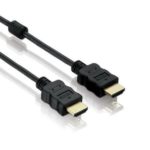 HDGear Kabel HDMI - HDMI, 10 m, Kabeltyp: Anschlusskabel, Videoanschluss Seite A: HDMI, Videoanschluss Seite B: HDMI, Detailfarbe: Schwarz, Kabellänge: 10 m X-HC010-100E